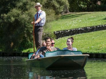 Punting on the Avon